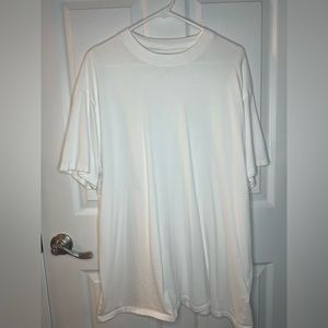 Abercrombie Plain White Oversized Women’s T-shirt XL